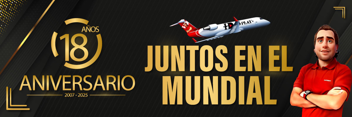 CELEBRAMOS NUESTRO ANIVERSARIO, ¡JUNTOS EN EL MUNDIAL!