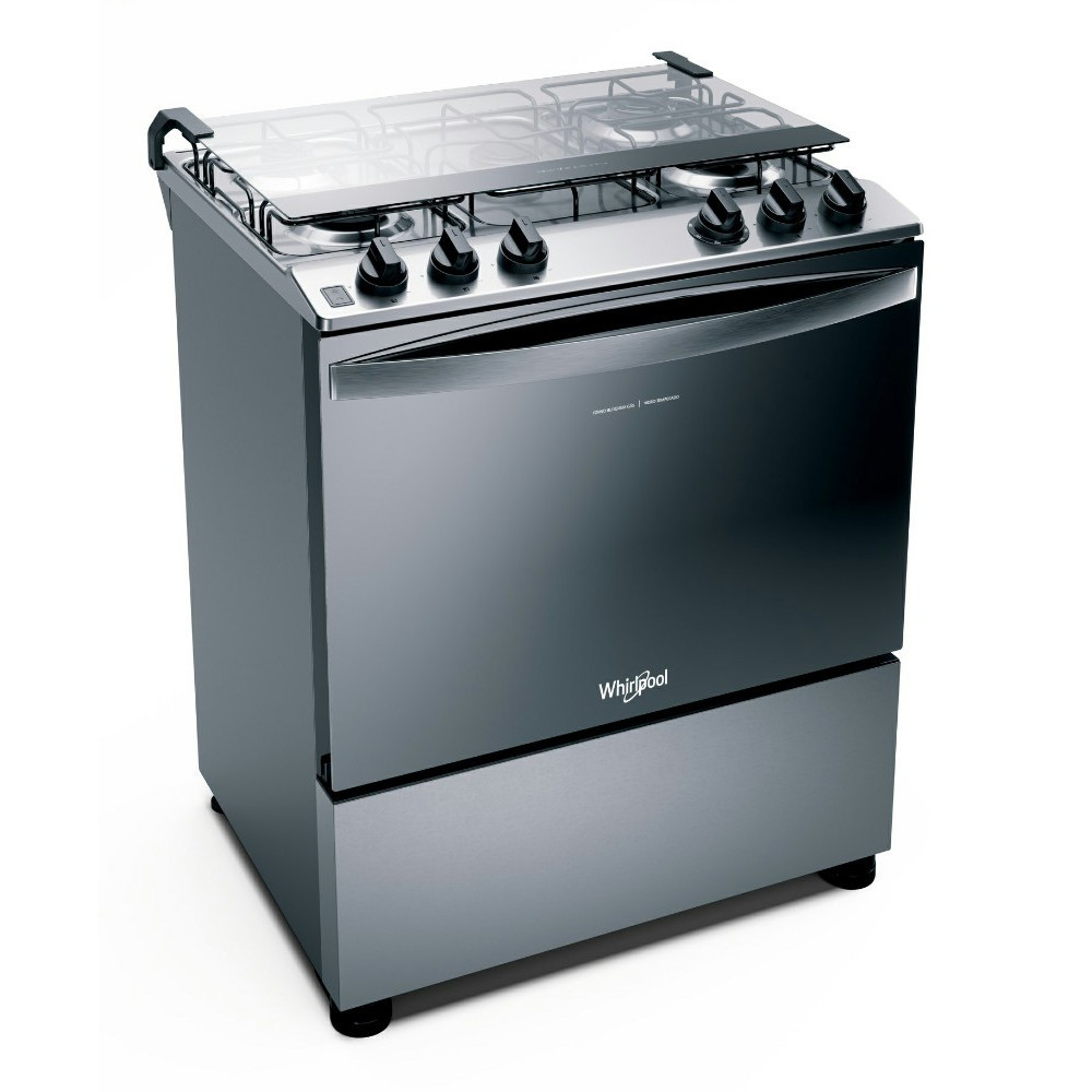 Cocina Whirlpool Multigas 56 cm Inox - whirlpoolarg