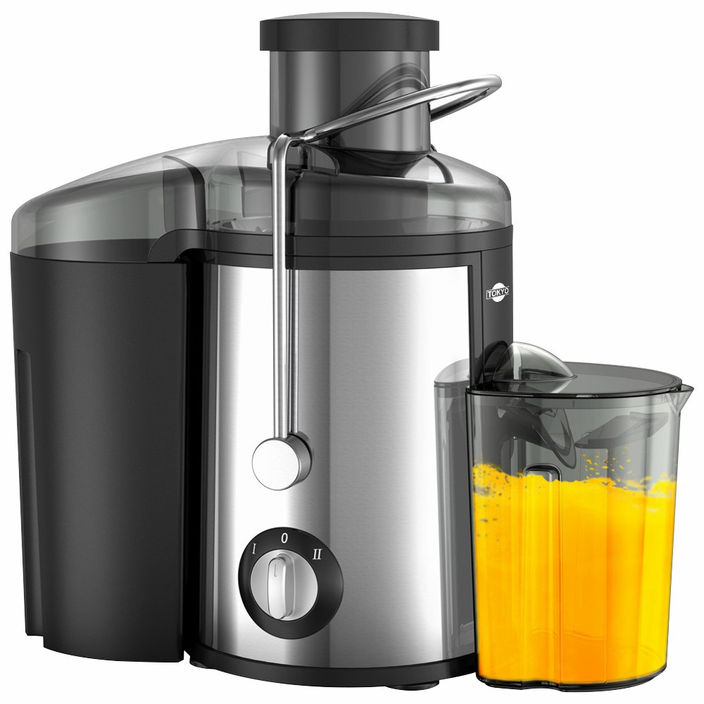 EXTRACTOR DE JUGOS TOKYO FRUIT MAX 600W 2 VELOC CAP PARA PULPA 1.5L