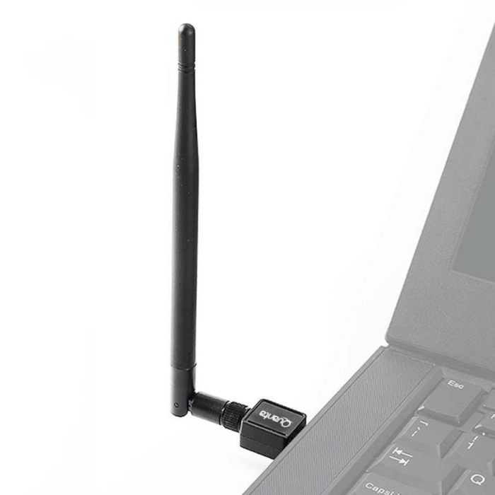Adaptador Wi-Fi Quanta 150 Mbps USB con Antena QTA802