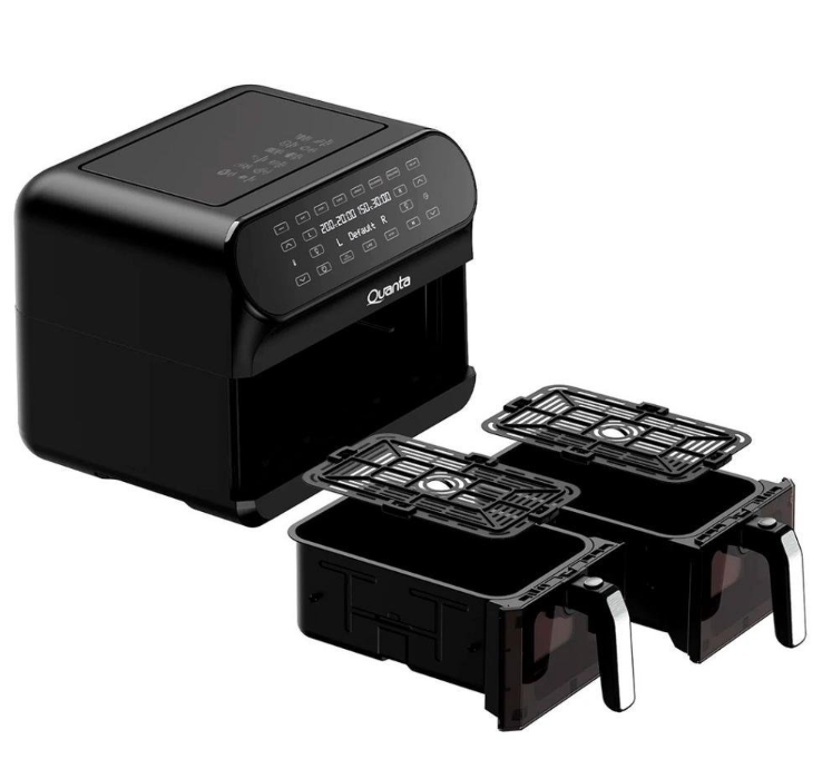 Air Fryer 8 Litros Quanta Duesupreme QTAFS80 220V Negro_3