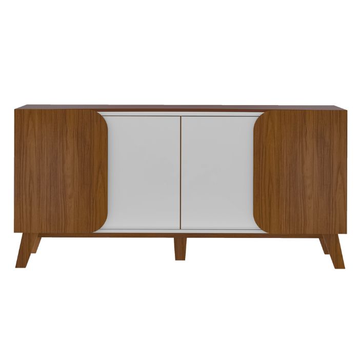 Aparador Buffet Elegance 4 Puertas 2 Estantes Internos