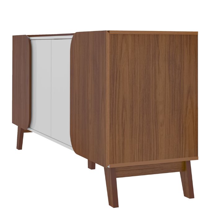 Aparador Buffet Elegance 4 Puertas 2 Estantes Internos