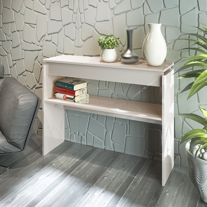 Aparador para Sala Creta Blanco MDF/MDP Pintura UV