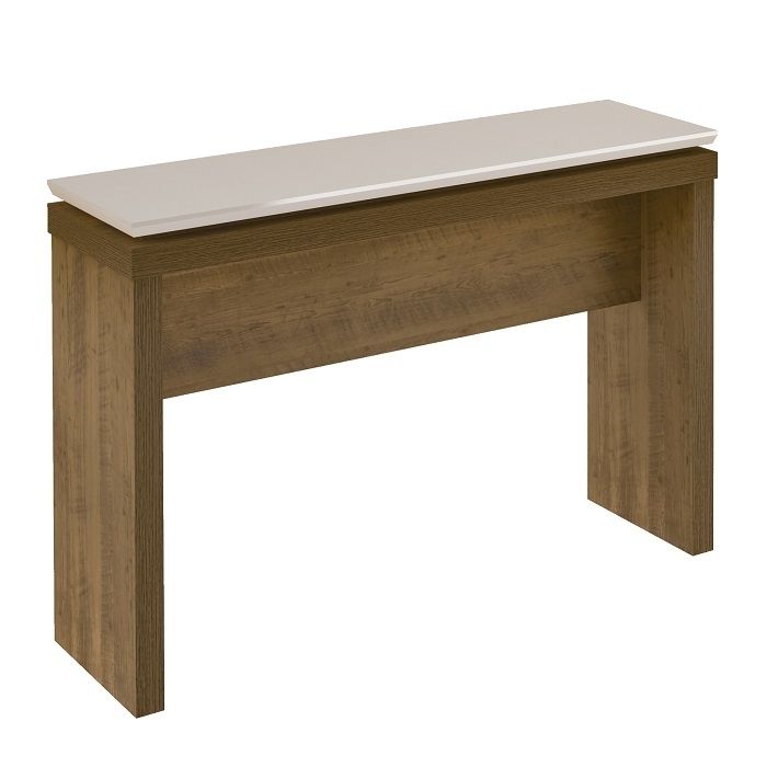 Aparador para Sala Luna Off White/Pino Tapa Doble MDF