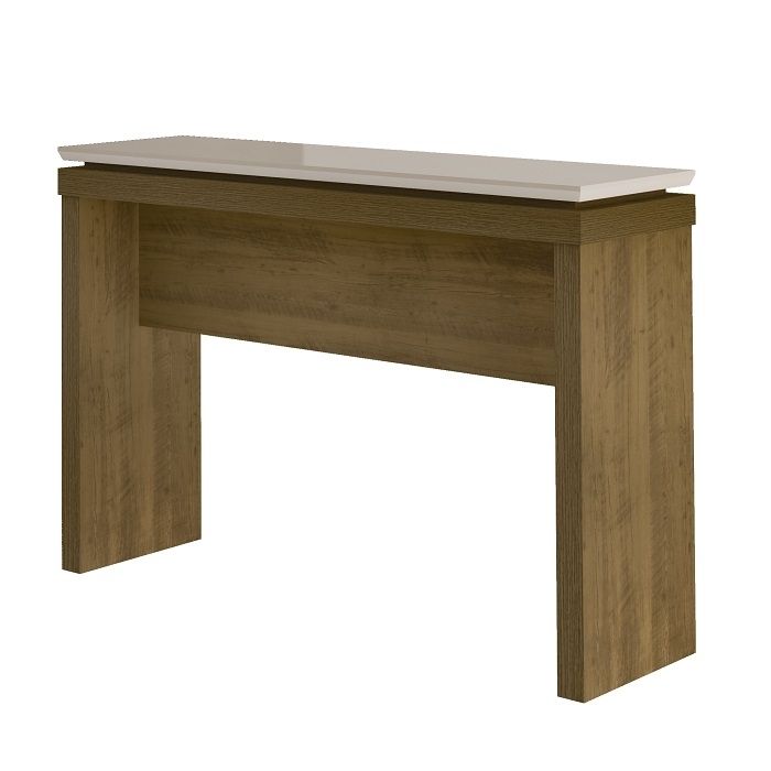 Aparador para Sala Luna Off White/Pino Tapa Doble MDF