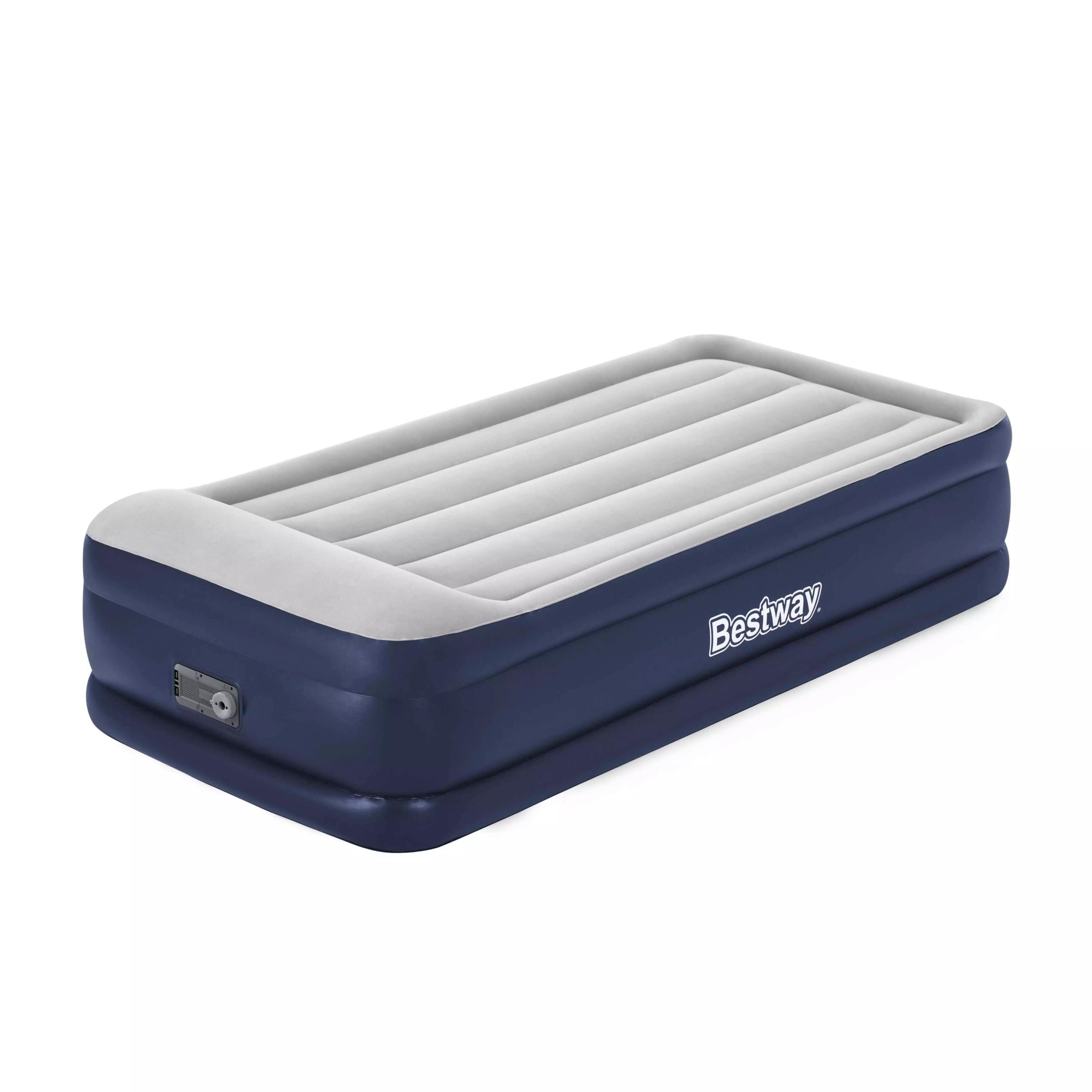 Colchon elec. Autoinflable Airbed Twin 191x97x46cm.