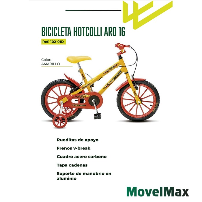 Aro 16 cuadro aluminio niño(a) – SMT BIKE