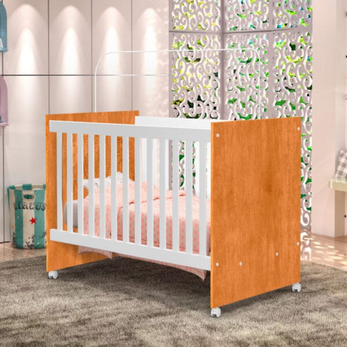 Cuna para Bebé Catatau J&A Nature | Blanco Pintura UV