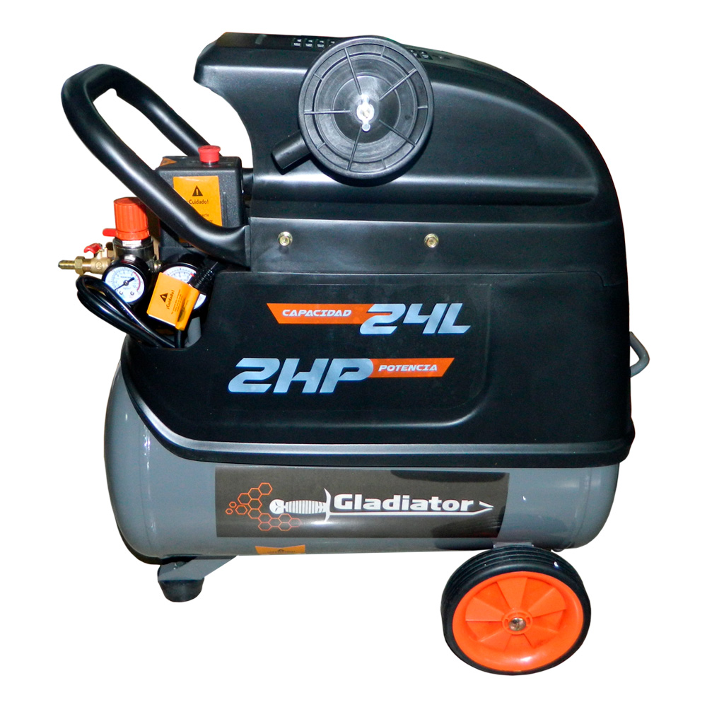 Compresor de Aire Gladiator 24 Litros 2HP 220V 50Hz