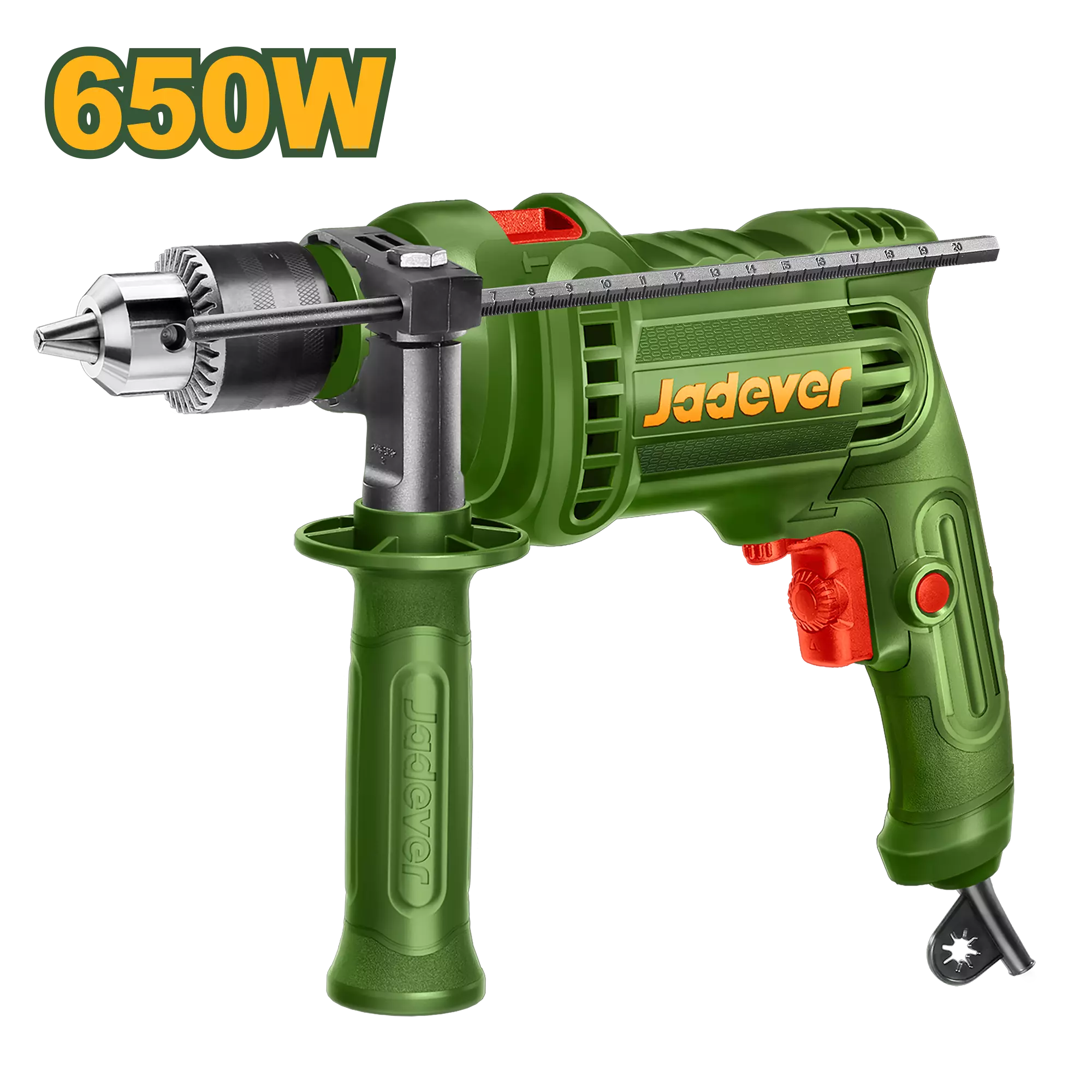 Taladro Percutor 13mm. 650w. Jadever Caja JDMD15651