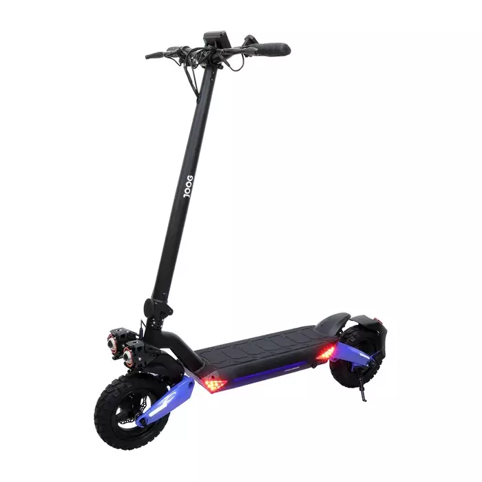 Monopatín Eléctrico Joog Pjg-T8 Black/Blue - Rueda 10" Batería De 15Ah Autonomía Hasta 60K