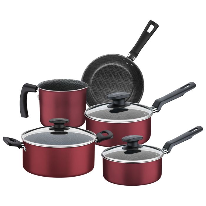 Juego de Ollas Tramontina 5 Piezas Loreto Starflon Max