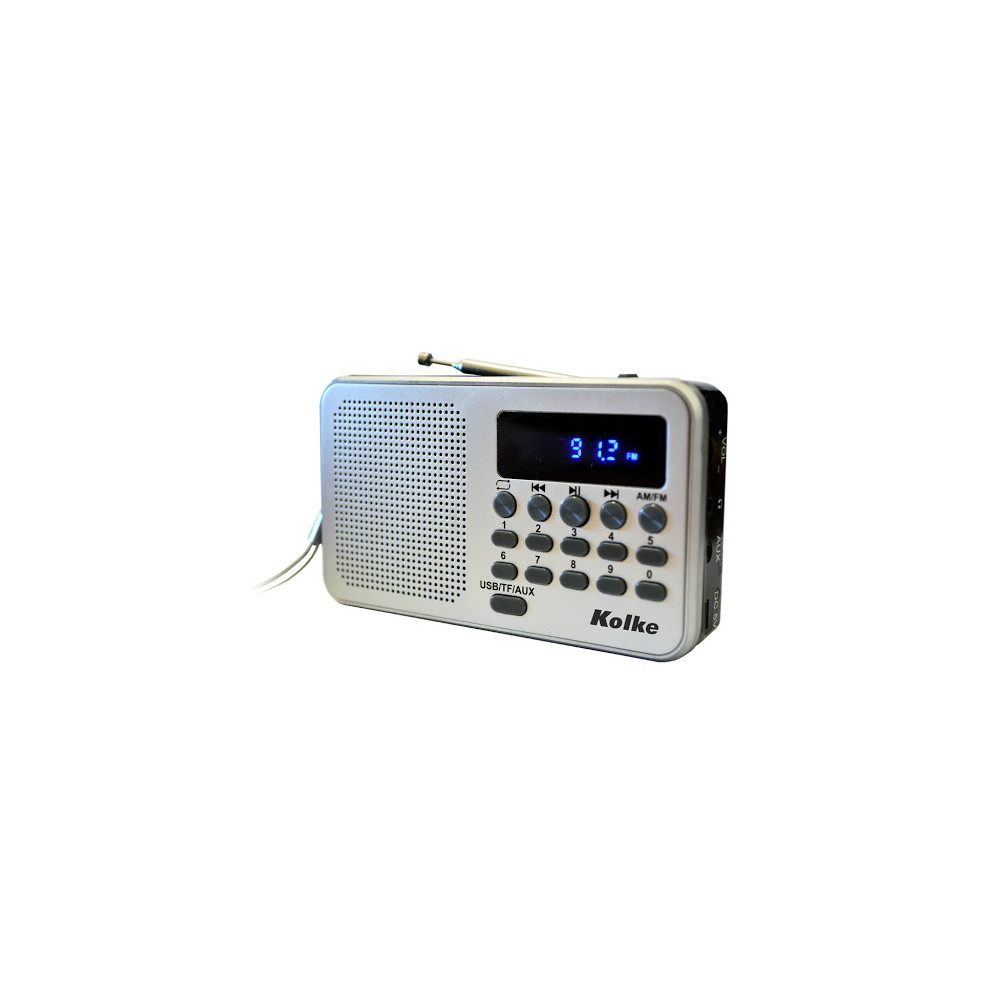 Radio Kolke con Batería Recargable KPR-364 AM/FM 400mAh