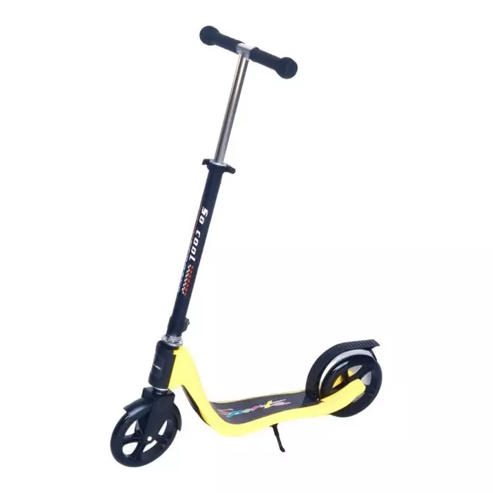 Monopatin Infantil Lokito 50Kg Amarillo Altura Regulable Mp-218-Am