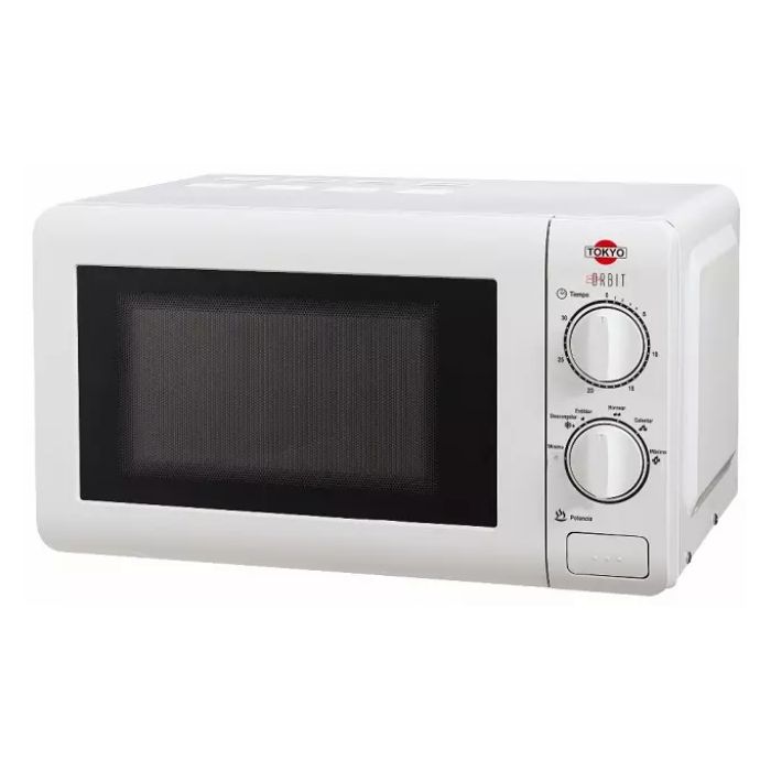 Heladera Tokyo Magna 300 Litros Frío Húmedo 2 Puertas + Microondas Tokyo 20 Litros Orbit sin Grill 220V Blanco