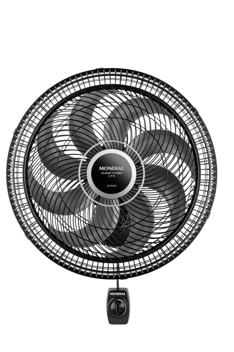 Ventilador Pared Mondial 40 Cm - 8 Aletas Super Turbo
