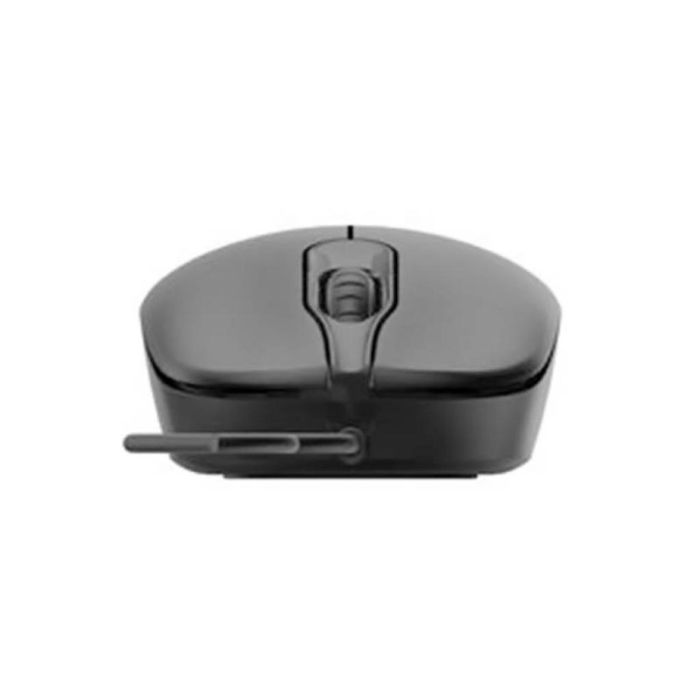 Mouse Óptico Quanta QTMO10 1.5 metros USB Plug and Play