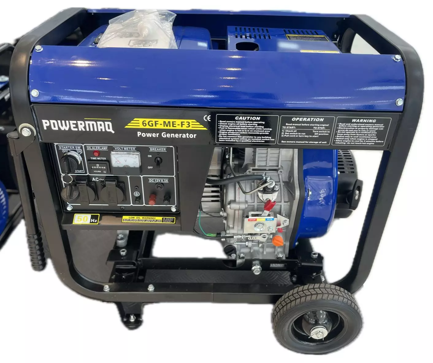 Generador Powermaq diésel 6kva