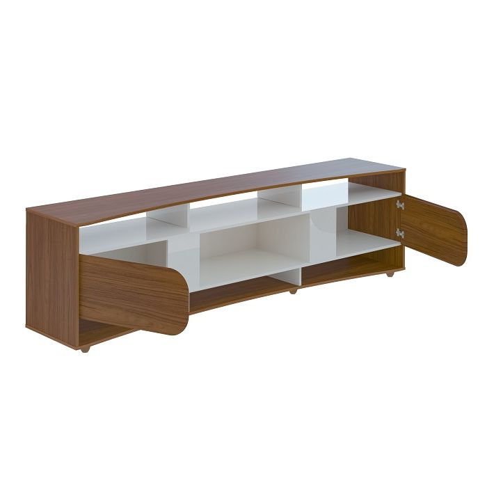 Rack para TV Elegance 2 Puertas 7 Nichos TV hasta 86