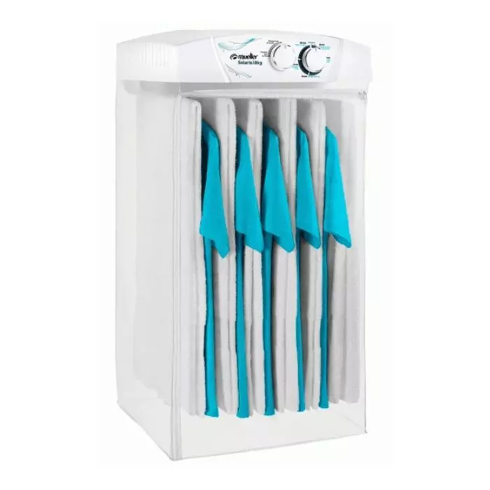 Secarropas Colgante Mueller Solaris 8 Kg 5 Perchas Con Temporizador