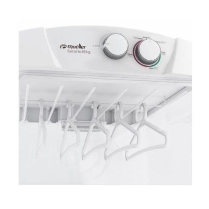 Secarropas Colgante Mueller Solaris 8 kg 5 Perchas con Temporizador