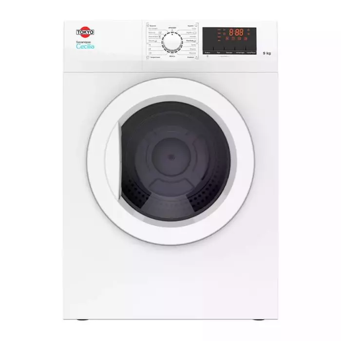 Lavarropas Tokyo Cecilia Slim 6kg Carga Frontal + Secarropas Tokyo 9Kg Cecilia TOK9CECI 16 Programas