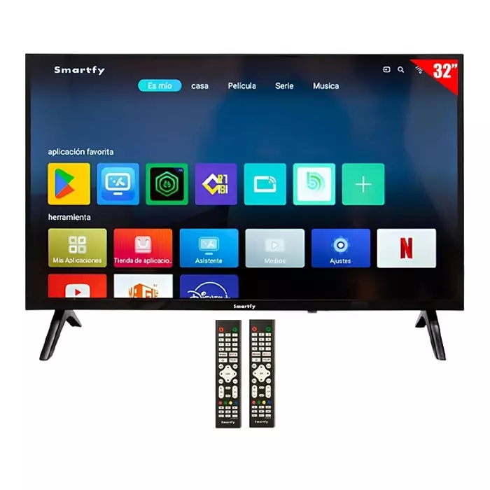 TV Smartfy 32" Smart HD WifiI Android STV32
