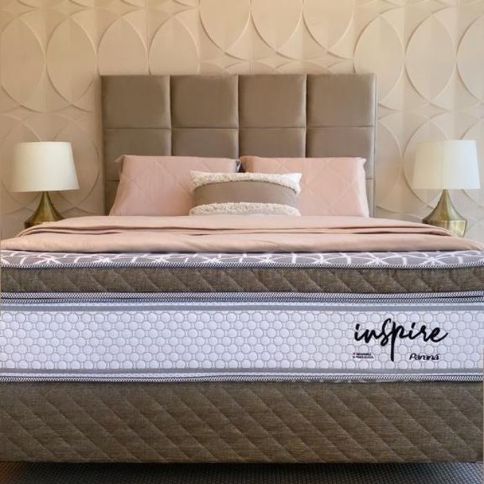 Sommier Inspire King 180 x 200cm (B+C) Colchones Paraná