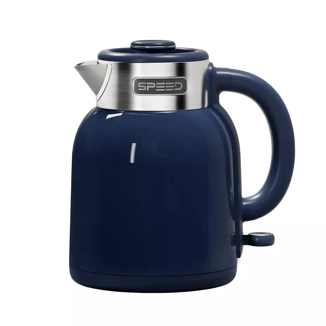 Speed Jarra Electrica 1.5L Int Inox Azul Oscuro