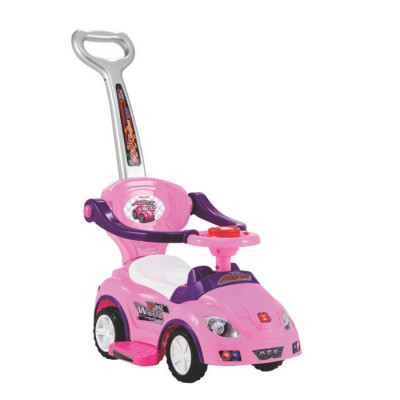 Andador para Bebés Biemme Mega Car Girl Rosa hasta 20Kg