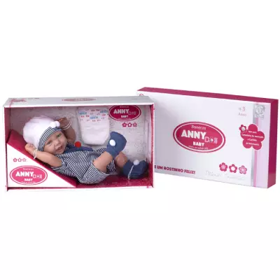 Anny Doll Baby - Marinero A Rayas Cotiplas 2501