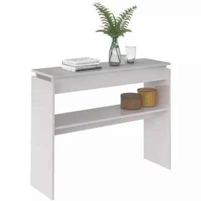 Aparador Para Sala Creta Blanco Mdf/Mdp Pintura Uv