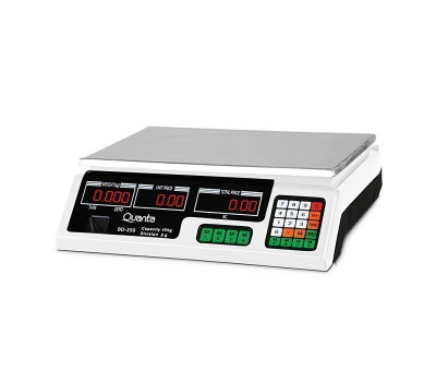 BALANZA COMER.DIG.QUANTA QTBD250 40KG/LED