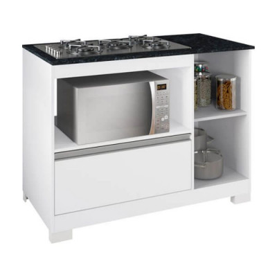 Balcon para Cocina 1 Puerta Notavel NT3050 Cooktop 1110 Blanco New