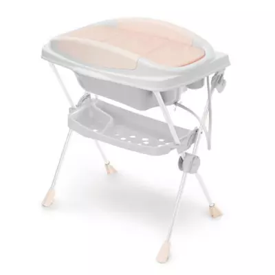Bañera Para Bebé Galzerano Premium Rosa Plegable 20Kg