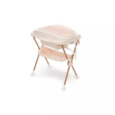 Bañera Para Bebé Premium Rosa Galzerano Desmontable