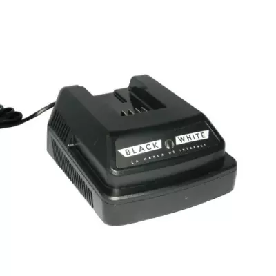Cargador De Bateria Black & White Rápido 18V 2Ah Bwcp18