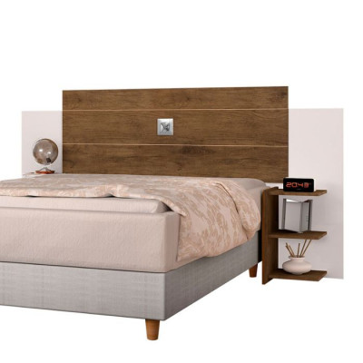 Cabecera para Cama J&A Acapulco 140|160 Jequitiba | Off White Flex