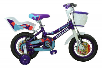 BICICLETA CALOI  NEW TOTICA 12' NENA LILA