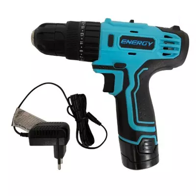 Taladro Percutor Energy 10Mm Ddi10/2/12 Recargable 12V