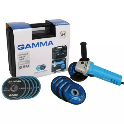 Amoladora Angular 750W En Kit - G20758