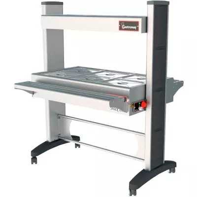 Gastromaq Buffet Caliente-6C / Frio H/Gel-3C Doble 220V