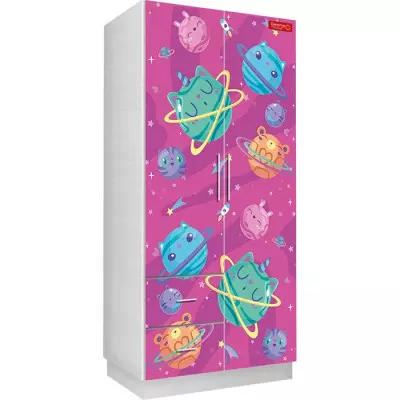 Ropero Gemma 2Puertas 2 Cajones 1.90X0.90X0.50