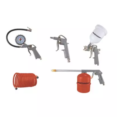 Accesorios Para Compresor De Aire Gladiator Kit 5 Accesorios