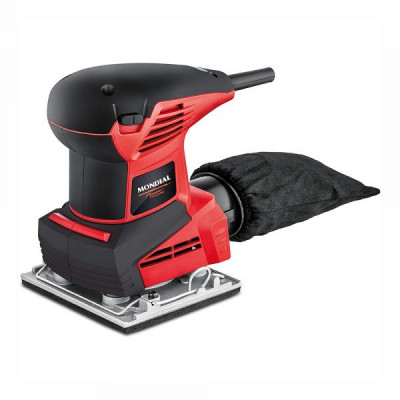 Lijador orbital de la marca mondial modelo FLO02, lijador con potencia de 240w, lija electrica mondial de 240w, lijador eléctrico mondial modelo FLO02