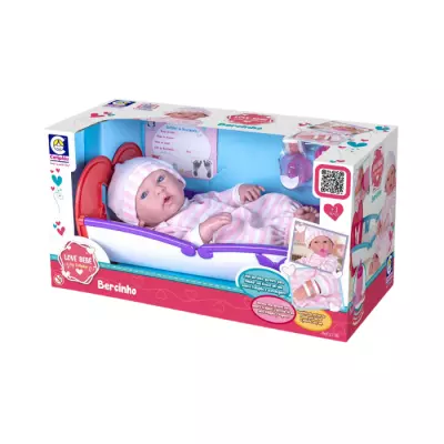 Love Bebé Con Cuna Cotiplas 2738