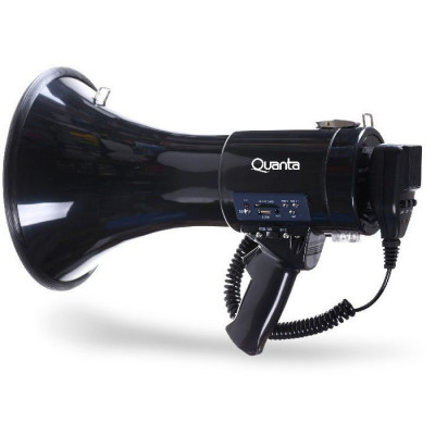 Megáfono Recargable Quanta 250W USB/SD/MMC QTMER250