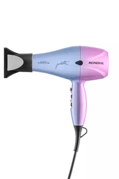 Secador De Pelo Mondial Colors By Juliette 2000W Quatro Elementos