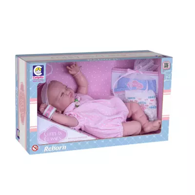 Muñeca Clasica Reborn Niña Cotiplas